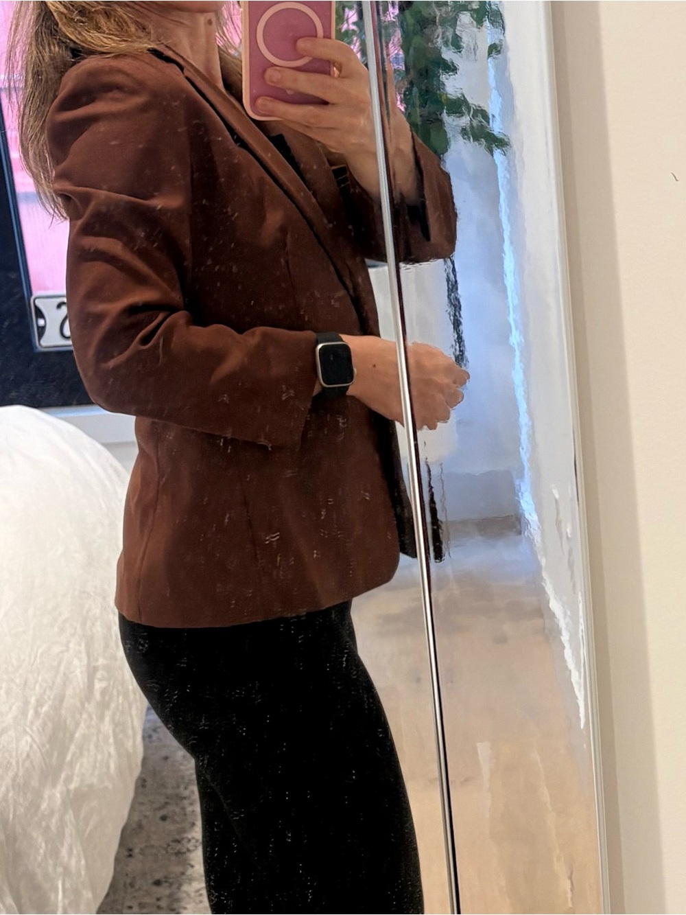 The Row Women’s Blazer in Rust Brown size 0P